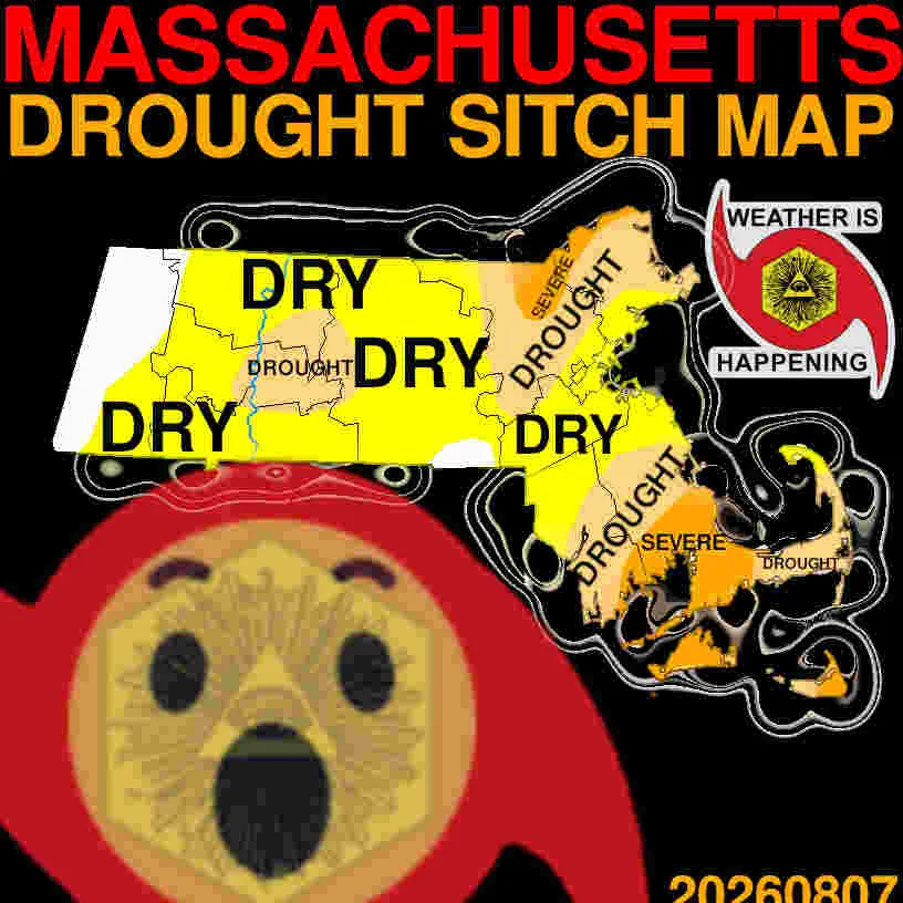 DROUGHT MAP OF MASSACHUSETTS
