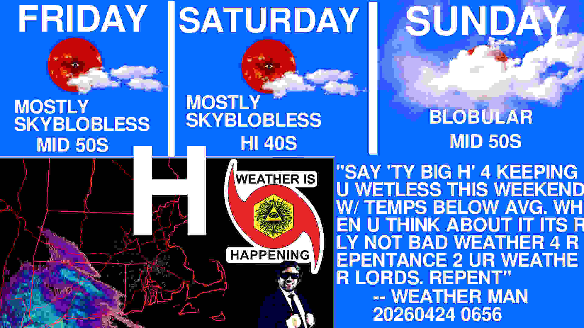 THE BIG H KEEPING U WETLESS, BUT BOSTON UR STILL IN DROUGHT